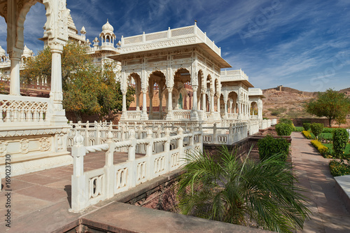 The Jaswant Thada is a cenotaph located in Jodhpur, in the India photo