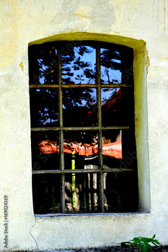 Fortified medieval saxon evangelic church in the village Somartin, Martinsberg, Märtelsberg, Transylvania, Romania. The settlement was founded by the Saxon colonists in the middle of the 12th century photo