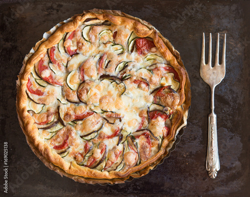 Ratatouille tart  photo