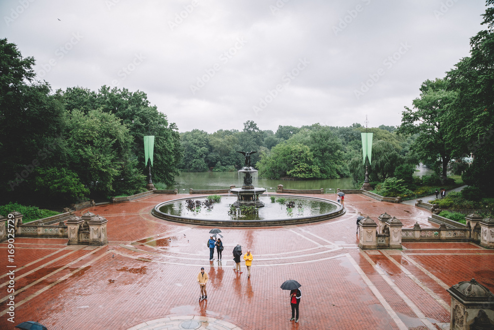 Fototapeta premium Central Park Fountain 3