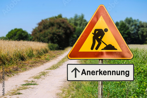 Schild 255 - Anerkennung