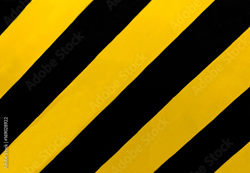 Photos Traffic Sign: A rectangular sign with diagonal yellow and black stripes, wherever there is a median or other obstruction