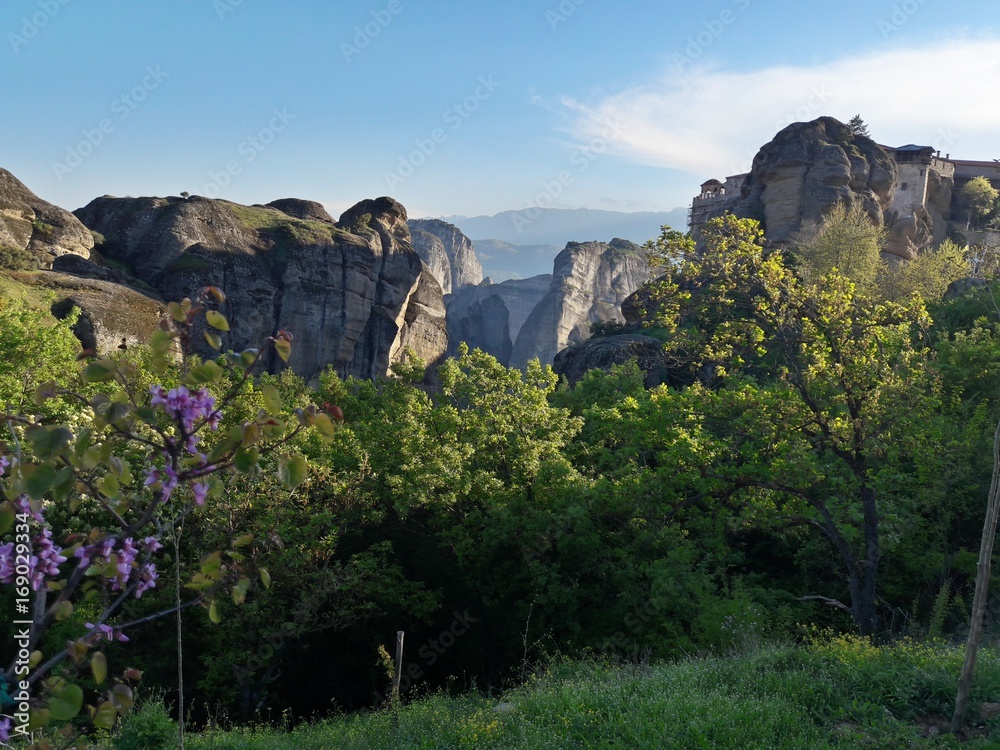 Naklejka premium Meteora in Greece, 2017