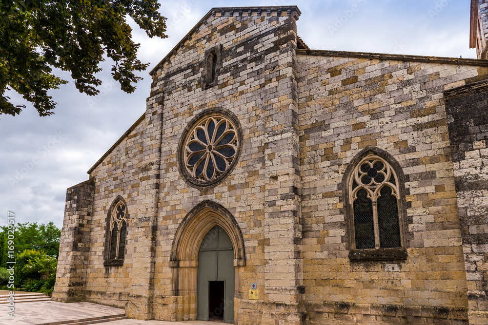 Église d'Auvillar en Tarn-et-Garonne, Occitanie en France
