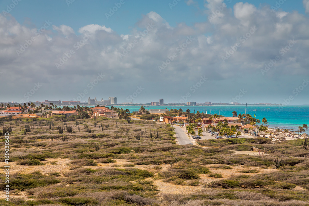 Aruba Coastal Scenery, Caribbean