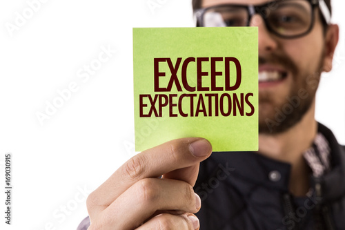 фотографія Exceed Expectations