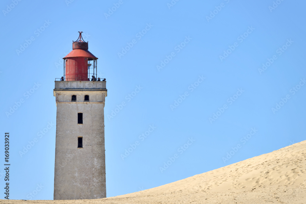 Leuchtturm Rubjerg Knude an der dänischen Nordseeküste