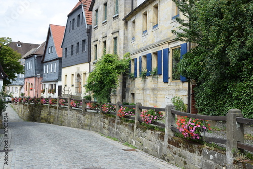 Häuser mit Blumen in Thurnau © Fotolyse