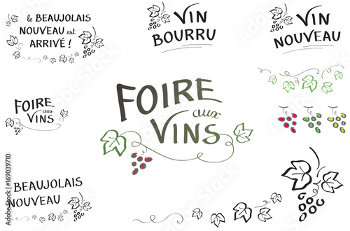 ILLUSTRATIONS SPÉCIAL VIN