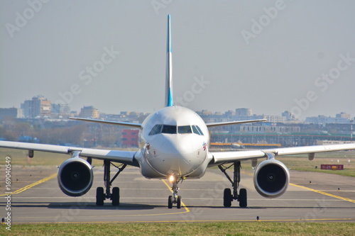 Eurowings plane view photo