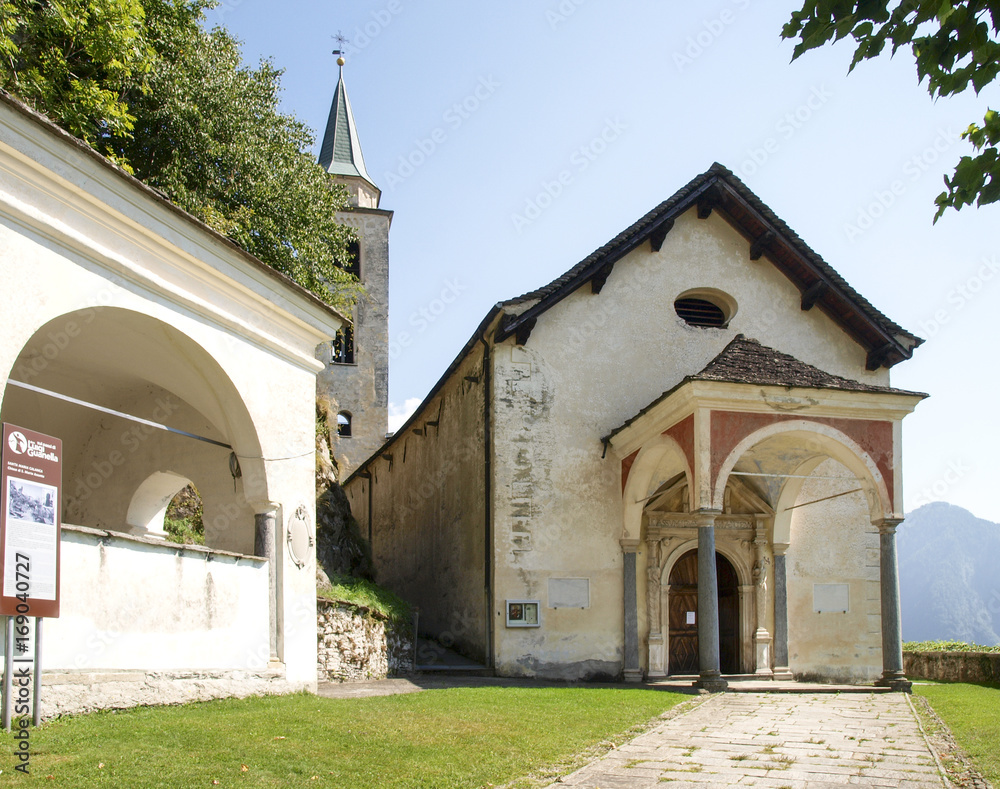 Fototapeta premium View of the church of Santo Stefano