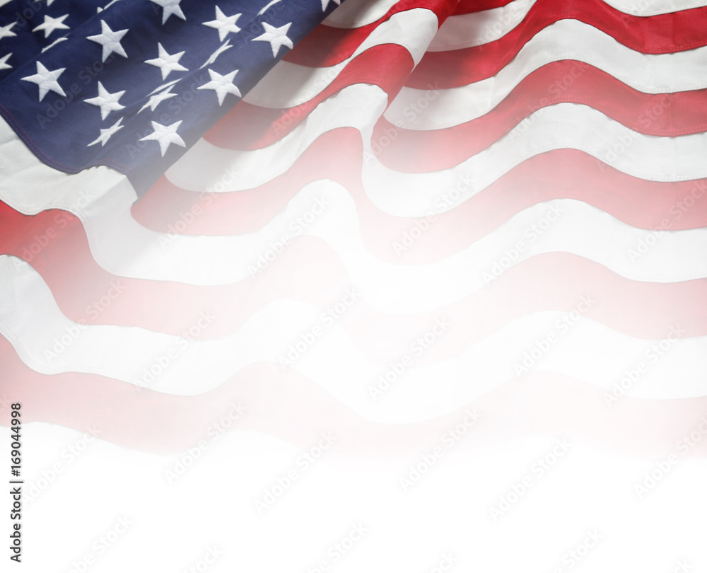 Obraz premium America flag. Copy space