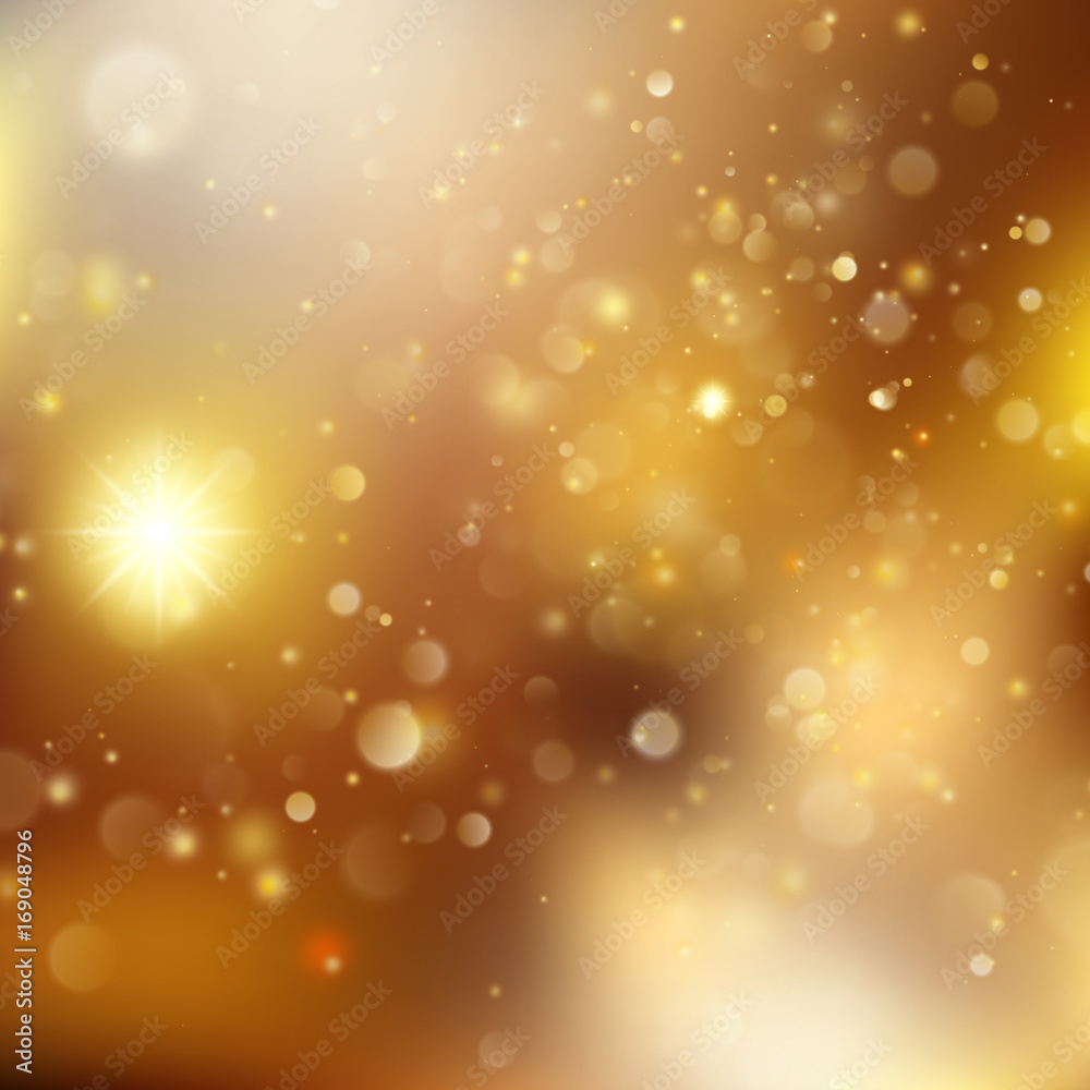 Christmas golden holiday glowing backdrop. EPS 10 vector Christmas golden holiday glowing backdrop. EPS 10 vector