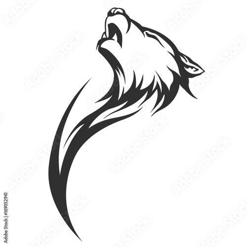 tribal tattoo wolf designs