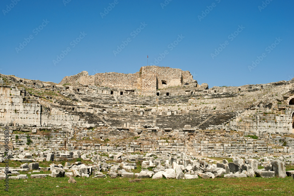 Fototapeta premium Amphitheatre of Miletus, Turkey