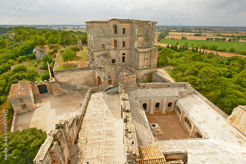 Abbaye de Montmajour, Provence, France photo