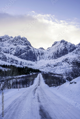 the road of Lofoten.,Norway © Sarah