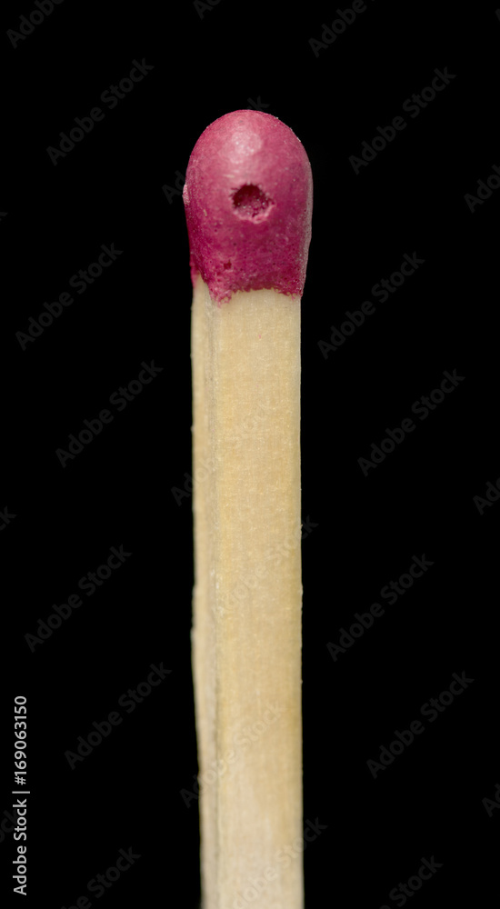 Wooden matches on a black background Wooden matches on a black background