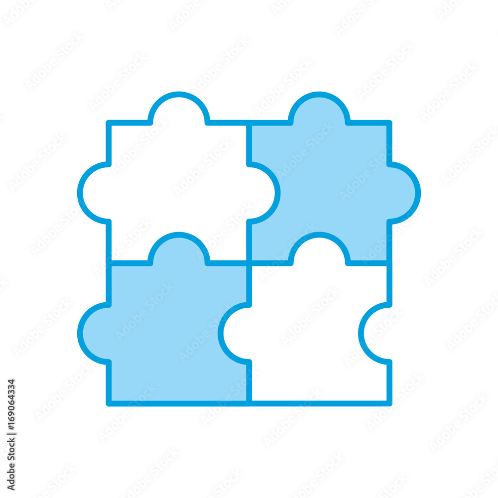 puzzle pieces isolated icon vector illustration design puzzle pieces isolated icon vector illustration design