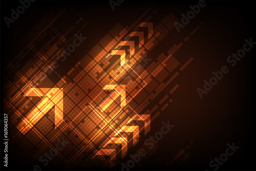 Vector abstract background technology digital design.