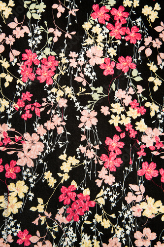 Vintage floral fabric