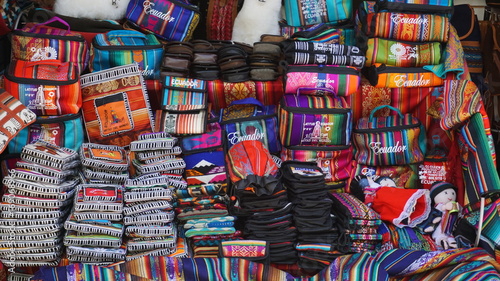 Artisanat en Equateur
