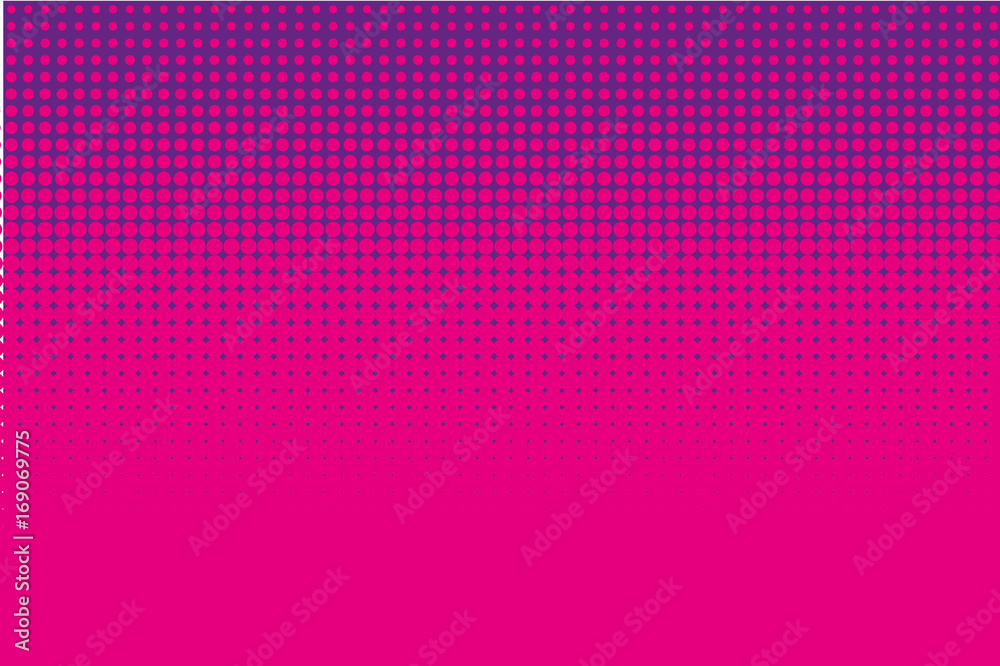 Comic pattern. Halftone background. Purple, pink color. Comic pattern. Halftone background. Purple, pink color.