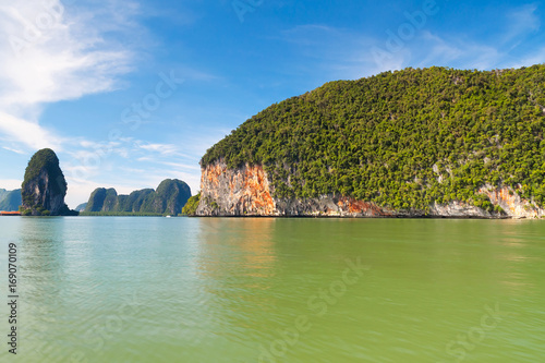 Scenery of National Park in Phang Nga Bay, Thailand