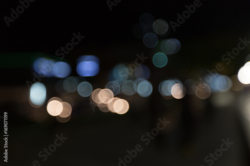 Bokeh light background