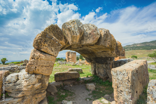 Arches in Pamukkale photo