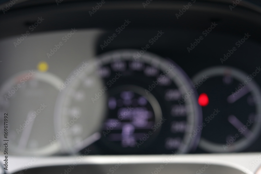 blur abstract background, speedometer drive in vehicle car