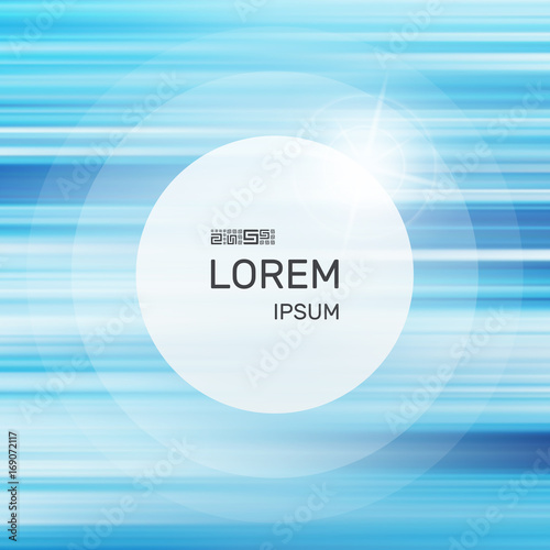 Wave background. Water surface. Vector illustration with place for text.