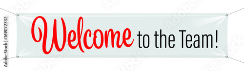 Welcome to the team !