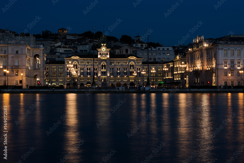 Town Hall in Trieste, Italy, Europe