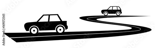 Autos auf Straße
