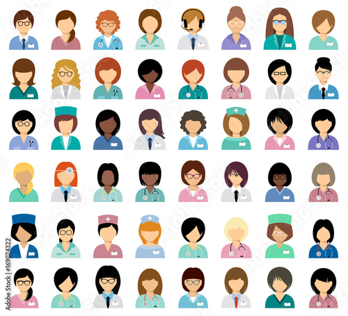 Female medical avatars