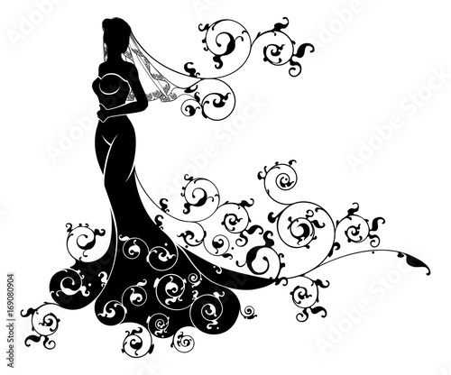 Bride Wedding Silhouette