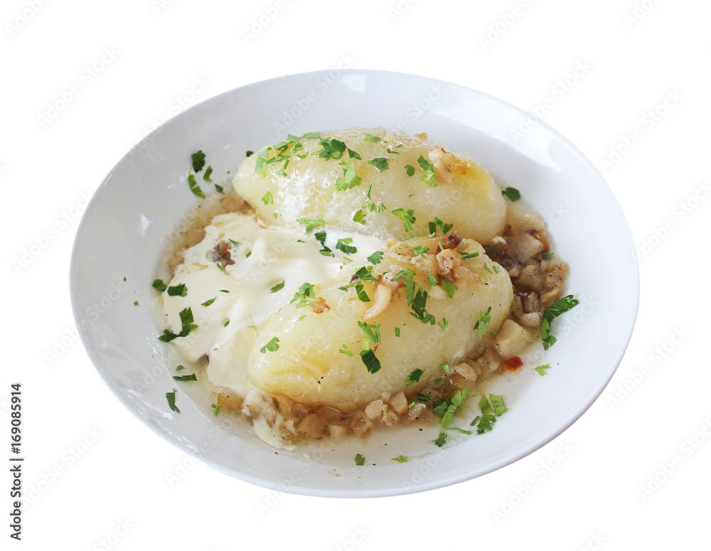 Cepelinais - Traditional Lithuanian Dishes Cepelinais - Traditional Lithuanian Dishes
