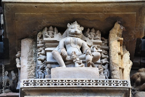 Chaturbhuja temple Khajuraho India photo