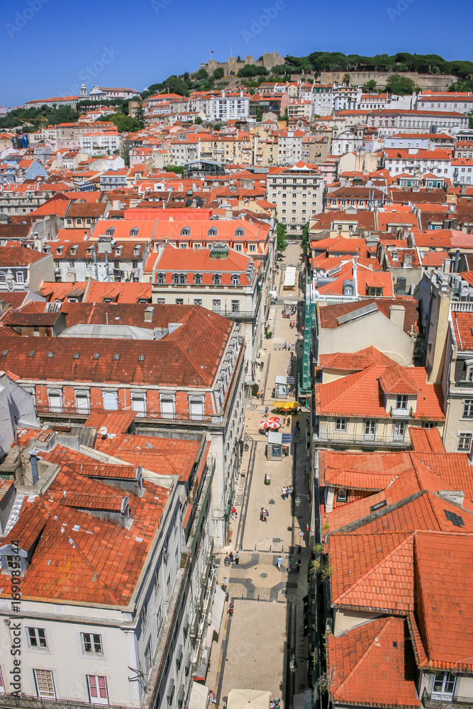 Obraz premium Lisbon Rooftops, Portugal