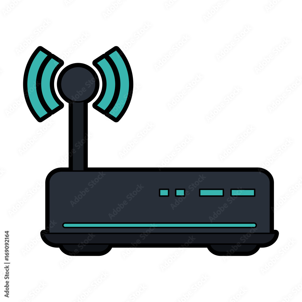 wifi router icon image vector illustration design wifi router icon image vector illustration design