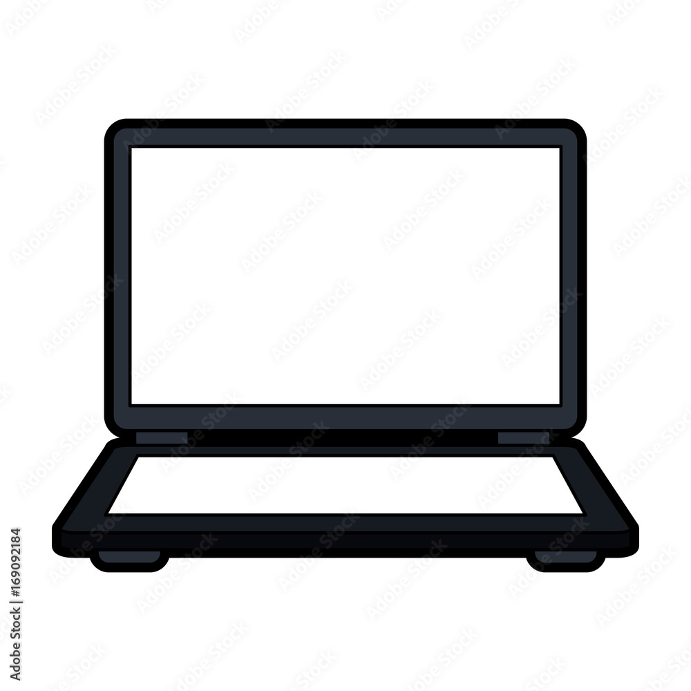 laptop computer frontview icon image vector illustration design laptop computer frontview icon image vector illustration design