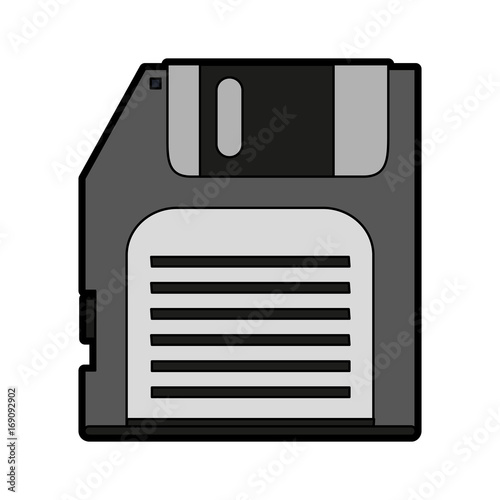diskette or floppy disk icon image vector illustration design