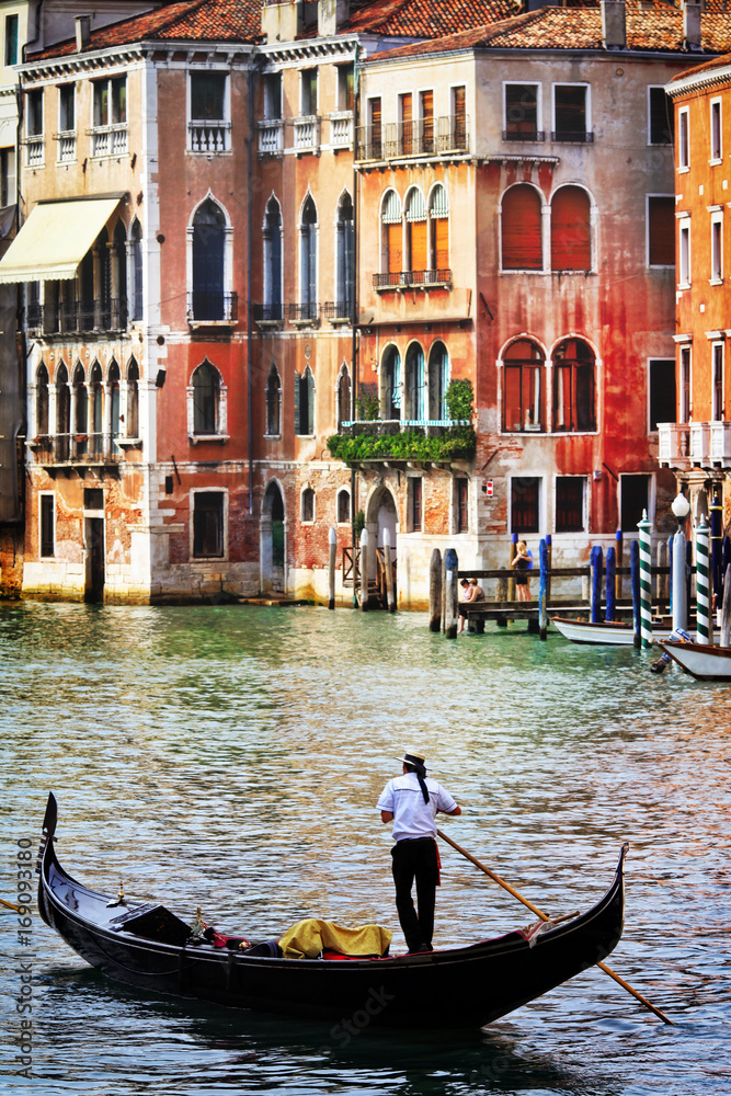 Romantic holidays in beautiful Venice. Italy