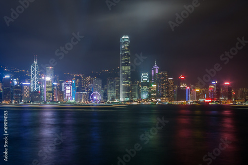 Panoramic Cityscape  Hong Kong  China