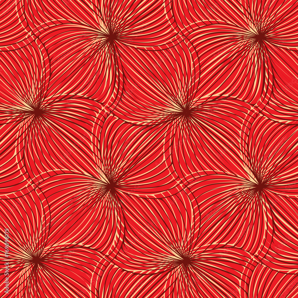 Seamless abstract spiral pattern. Seamless abstract spiral pattern.