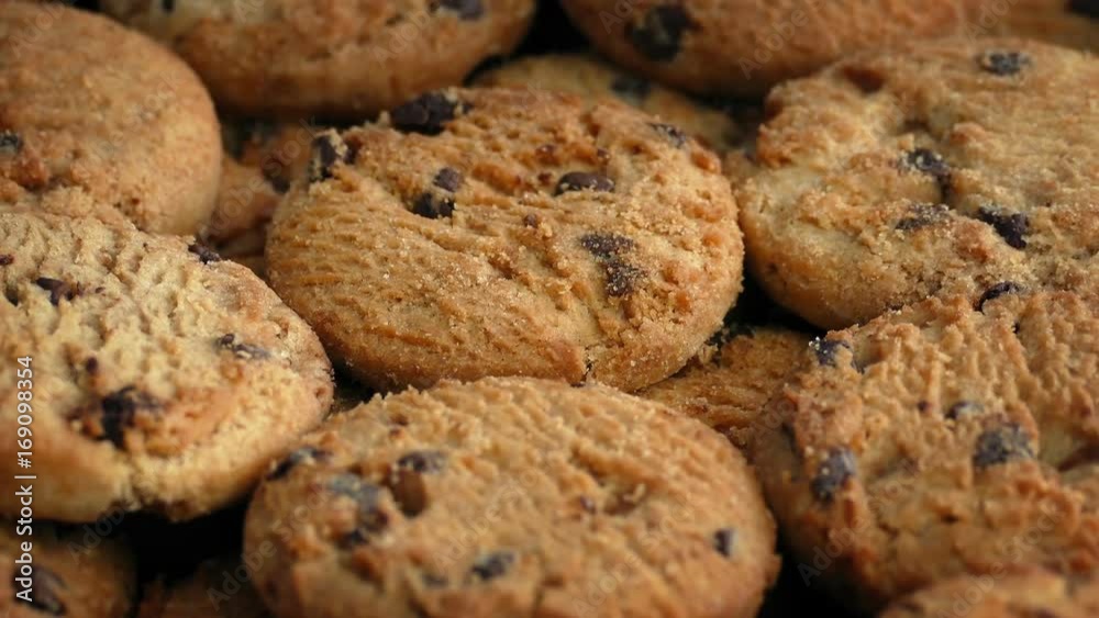 Choc Chip Cookies Rotating Choc Chip Cookies Rotating