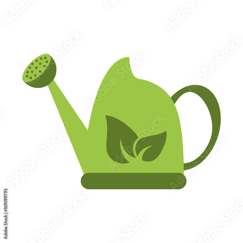 watering can eco freindly related icon image vector illustration design