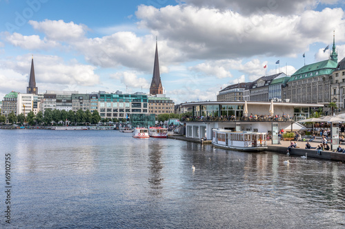 Binnealster, Hambourg photo
