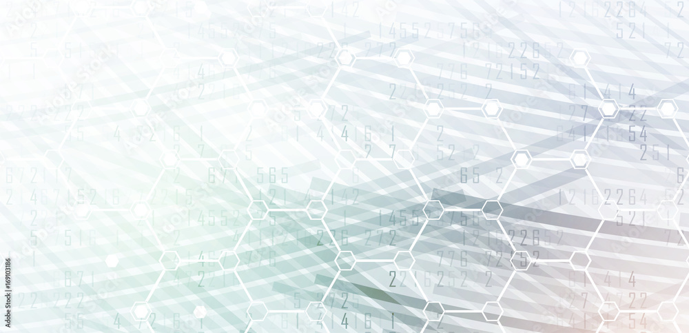 Fototapeta premium Digital technology world. Business virtual concept. Vector background